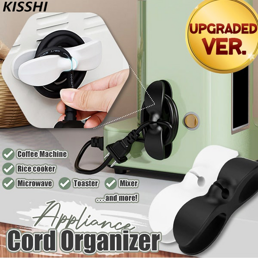 KISSHI™ Self-Adhesive Appliance Cord Winder Organizer