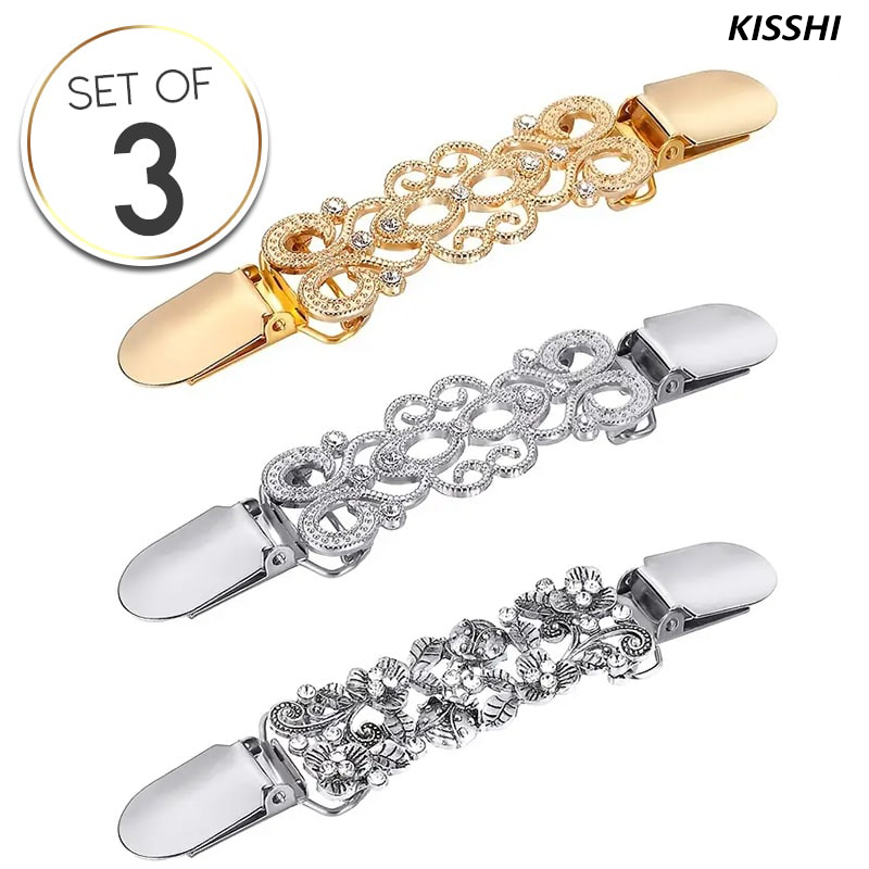 KISSHI™ High-Fashion Retro Cardigan Safety Clips💎