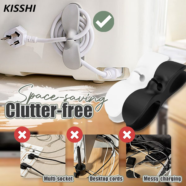 KISSHI™ Self-Adhesive Appliance Cord Winder Organizer⛓