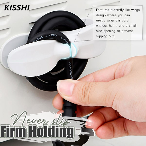 KISSHI™ Self-Adhesive Appliance Cord Winder Organizer⛓