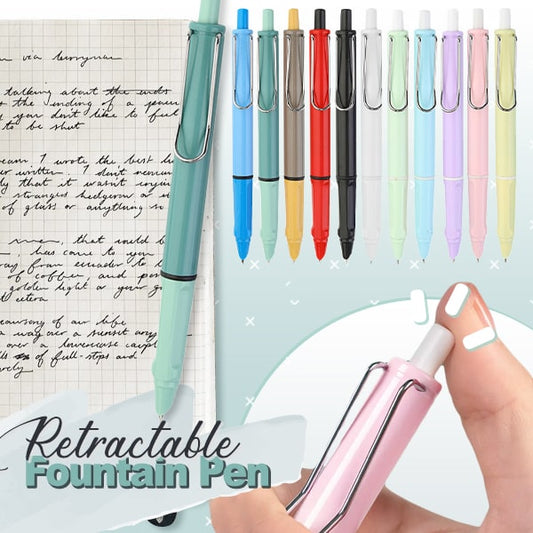 One-Press Retractable Fountain Pen🖋