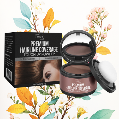 KISSHI™ Premium Hairline Coverage Touch Up Powder