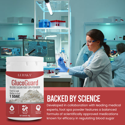 Luhaka™ GlucoGuard Blood Sugar Foot Spa Powder