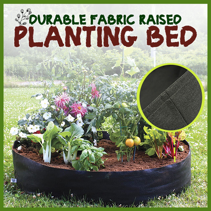 Durable Fabric Raised Planting Bed